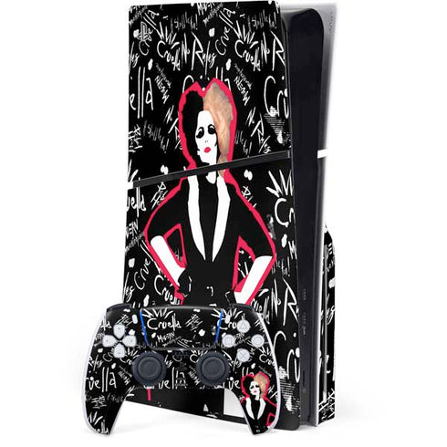 Disney Cruella (2021) Animated Pattern PlayStation PS5 Skins